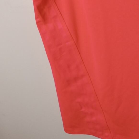 Adidas Men's Large Bright Orange Aeroready Tee, Activewear , Athleisure - Picture 5 of 10